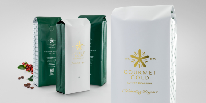 Gourmet Gold 50 years Coffee Bag