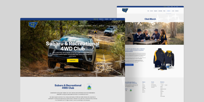 Subaru & Recreational 4WD Club Website