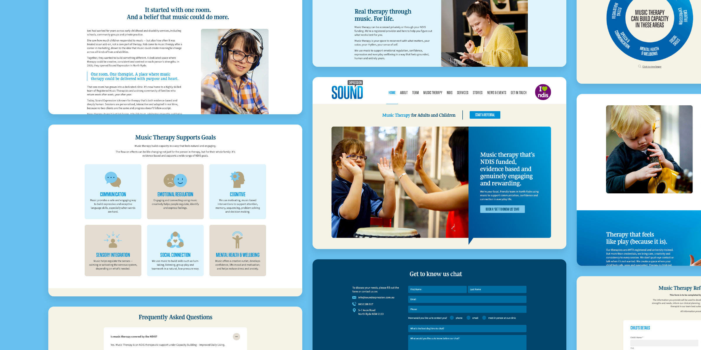Sound Expression Website